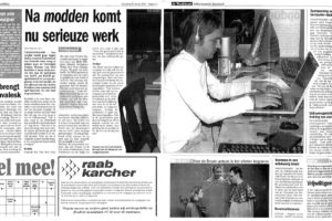Eindhovens Dagblad Newspaper article Vincent van Geel